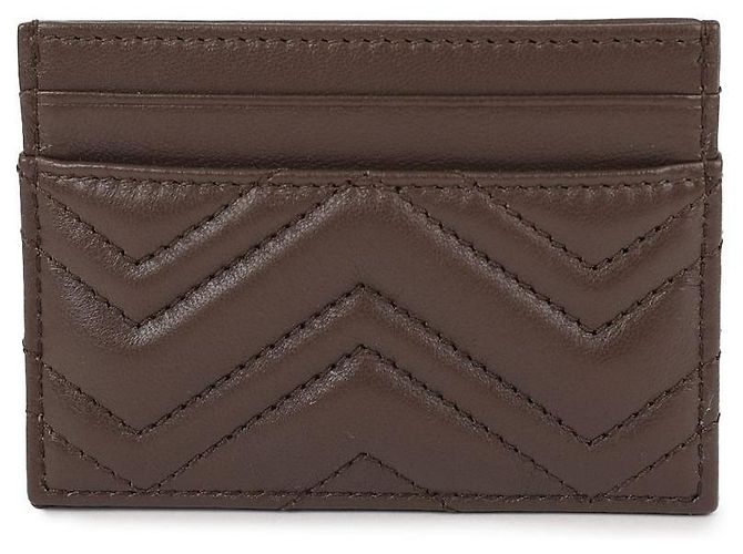 Gucci Portacarte Marrone - vista 5