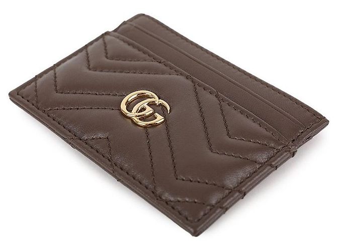Gucci Portacarte Marrone - vista 6