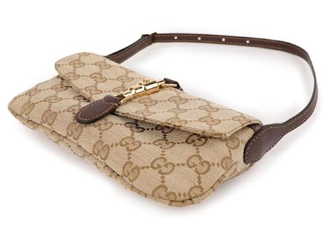 Gucci Borsa a spalla Jackie Small Marrone - vista 6