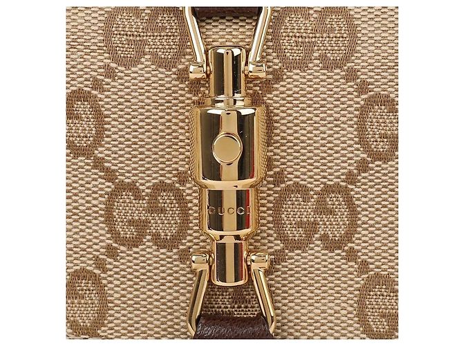 Gucci Borsa a spalla Jackie Small Marrone - vista 9