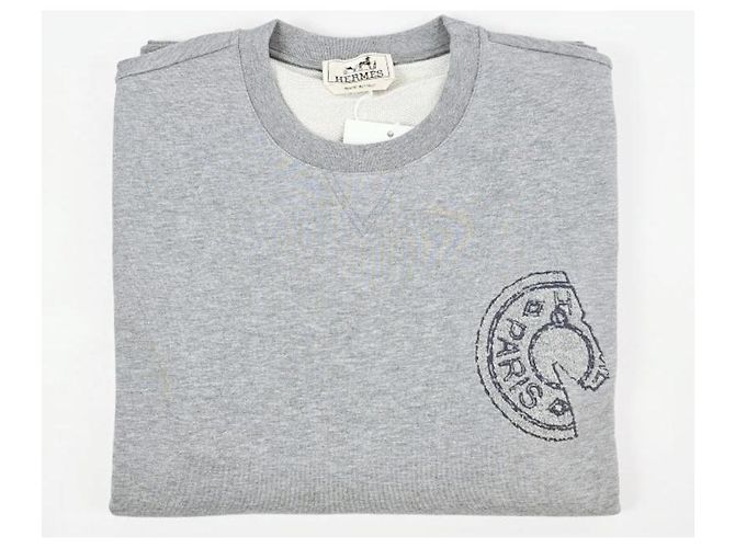 Hermès Crew Neck Long Sleeve Sweater Men Brown - view 13