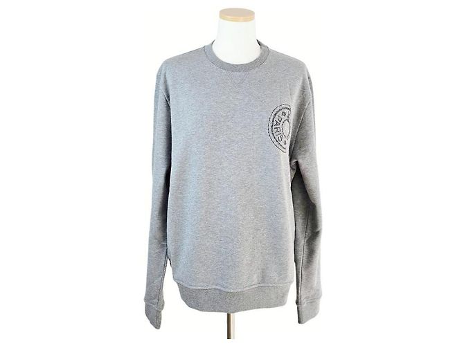 Hermès Crew Neck Long Sleeve Sweater Men Brown - view 5