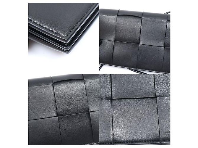 Bottega Veneta Borsa crossbody portafoglio con tracolla Intrecciato nera Nero - vista 7