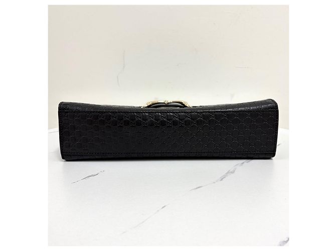 Gucci Borsa a tracolla Micro Gima Emily Chain Nera - vista 8