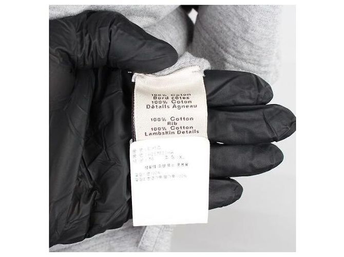 Hermès T-shirt Extra Equestrian Leather Patch XL Noir - vue 7