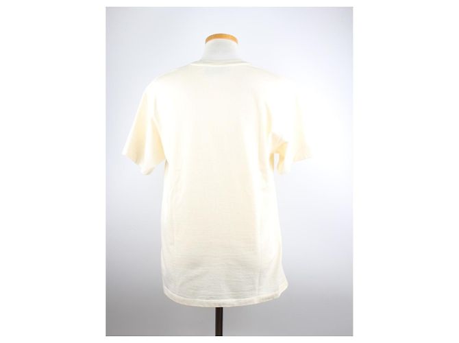 Gucci Besticktes Tennis T-Shirt mit kurzen Ärmeln Weiß - Ansicht 4