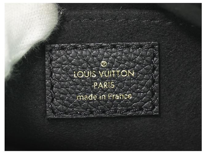 Louis Vuitton Petit Sac Plat Bicolor Monogram Empreinte Giant Preto - vista 4