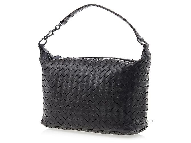 Bottega Veneta Borsa Tote Intrecciato Nero - vista 2
