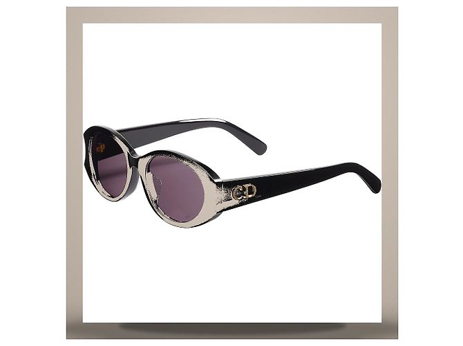 Dior Gafas de sol Glow Glossy Black Butterfly - vista 2