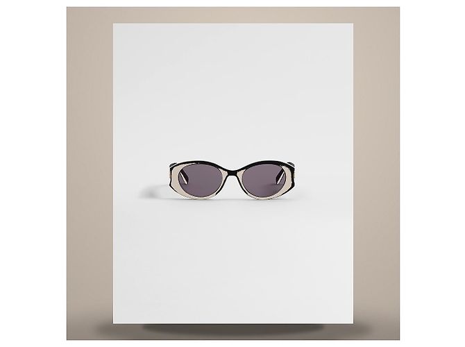 Dior Gafas de sol Glow Glossy Black Butterfly - vista 4