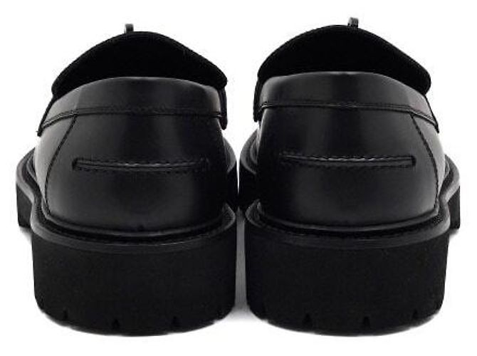 Kelly Hermès Mocassini Icone in vitello nero da uomo - vista 6