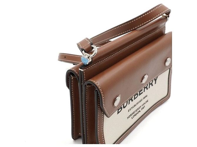 Burberry Picca borsa a tracolla con stampa Horse Ferry - vista 9
