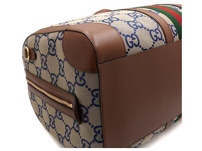 Gucci Borsa da viaggio Boston grande in tela, borsa tote e borsa a tracolla Multicolore - vista 7