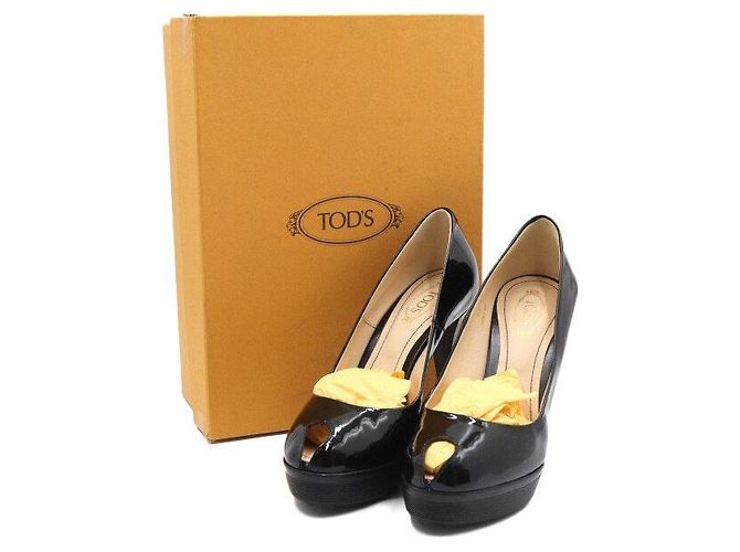 Tod's Lackleder High Heels für Damen in Schwarz - Ansicht 6
