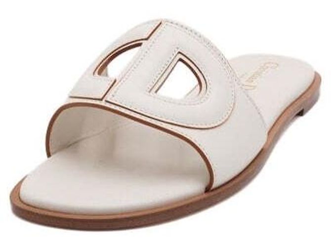 Dior Mules in vitello bianco da donna - vista 2