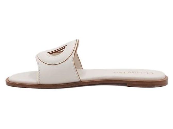 Dior Mules in vitello bianco da donna - vista 4