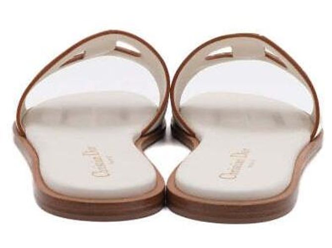 Dior Mules in vitello bianco da donna - vista 5