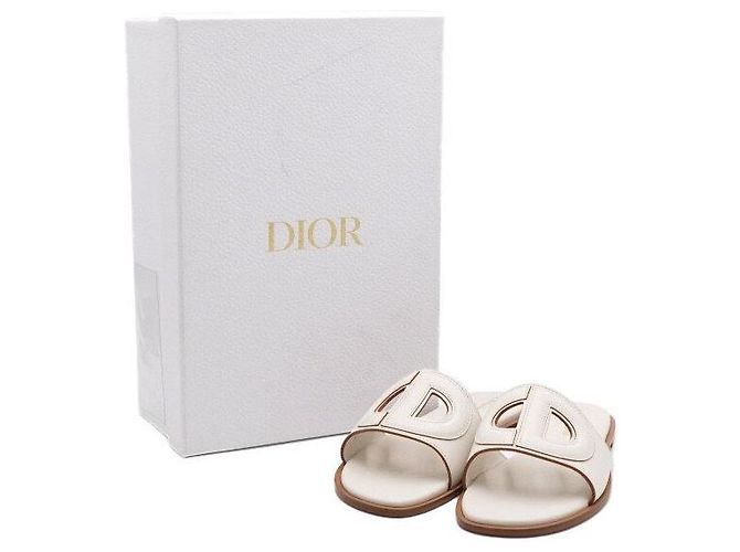 Dior Mules in vitello bianco da donna - vista 9