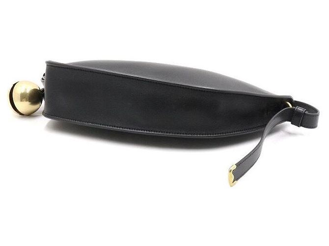 Burberry Borsa a tracolla unisex piccola in pelle Black Shield - vista 7