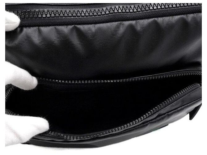 Gucci Borsa Messenger Crystal Canvas Nero - vista 6