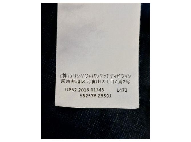 Gucci Pantaloni con ricamo a ape Nero - vista 5
