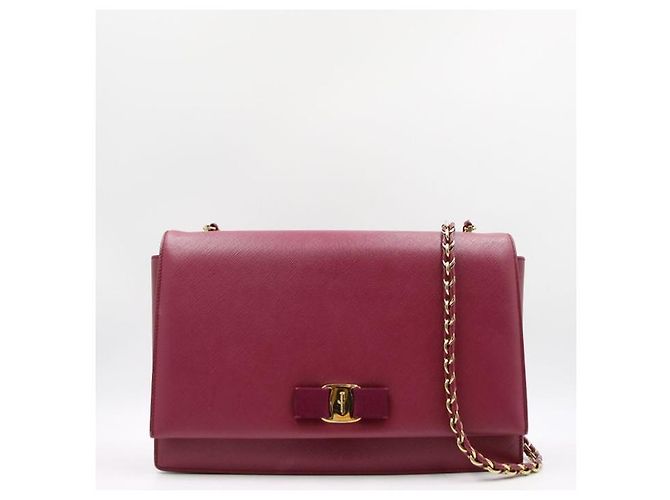 Salvatore Ferragamo Borsa a spalla e tracolla Genie Large - vista 2