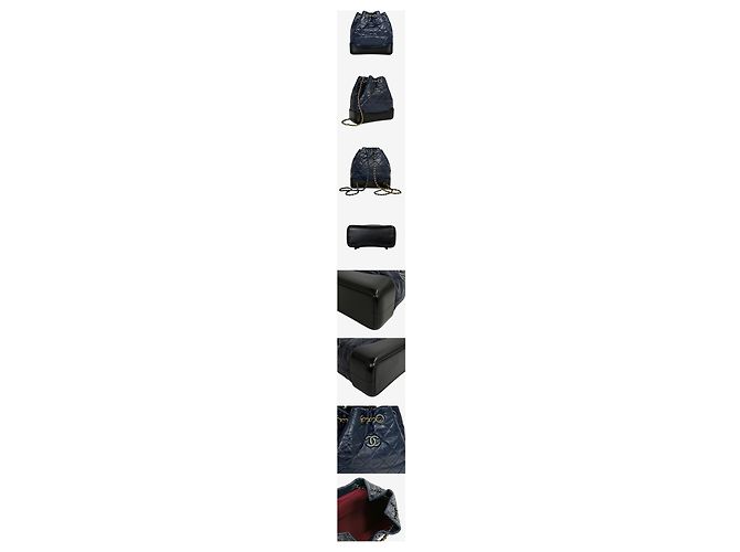Chanel Zaino Gabrielle Small Blu - vista 2