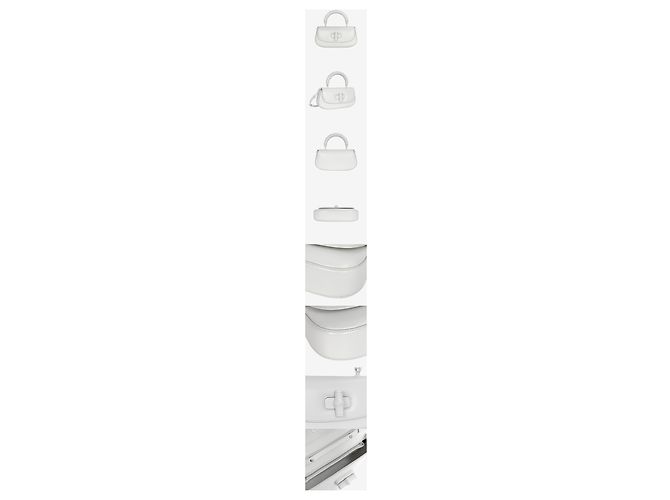 Gucci Small Bamboo Diva White Branco - vista 2