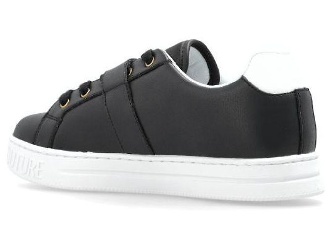 Versace Baroque Buckle Court Sneaker Schwarz - Ansicht 6