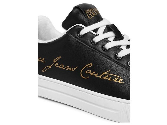 Versace Sneakers Court Nero - vista 9