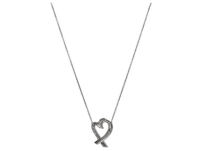 Tiffany & Co Collana Loving Heart in argento - vista 2
