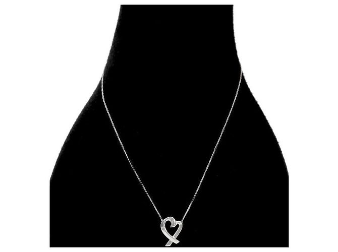 Tiffany & Co Collana Loving Heart in argento - vista 5