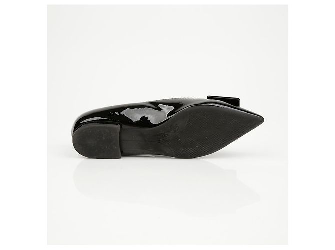Roger Vivier Scarpe basse Gommetine in pelle laccata Nero - vista 10