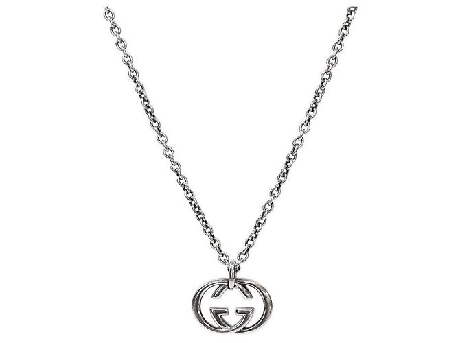 Gucci Verschlungene Silberkette - Ansicht 2