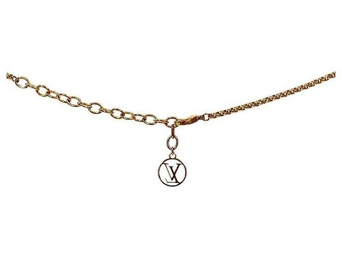 Louis Vuitton Collana Louise by Night Gold D'oro - vista 3