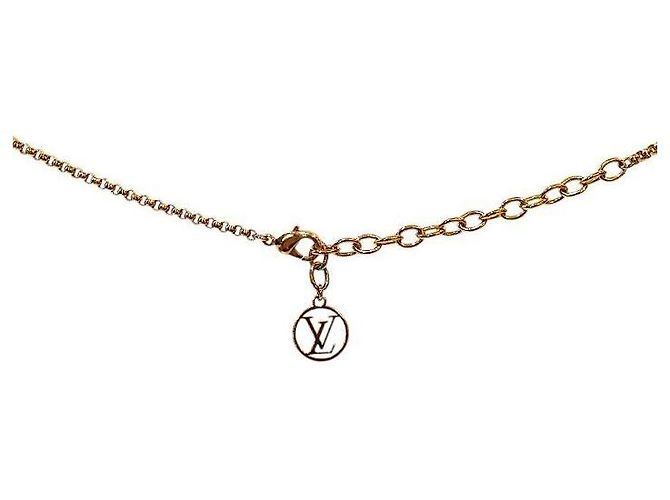 Louis Vuitton Collana Louise by Night Gold D'oro - vista 4