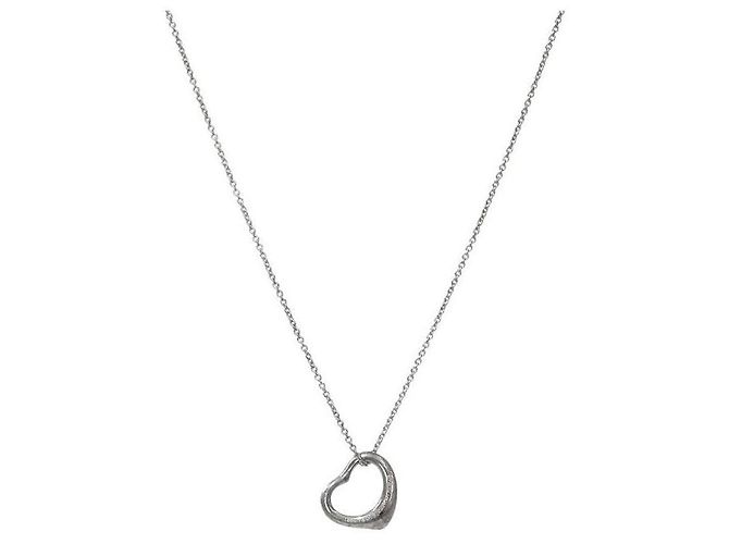 Tiffany & Co Collar de Corazón Abierto en Plata - vista 2