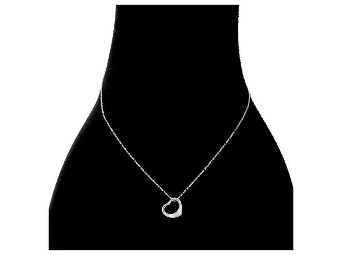 Tiffany & Co Collar de Corazón Abierto en Plata - vista 5