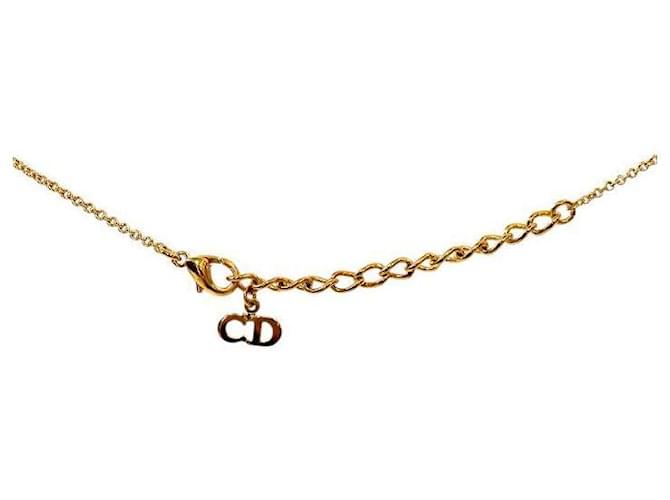 Dior Collar de moneda de oro Dorado - vista 4