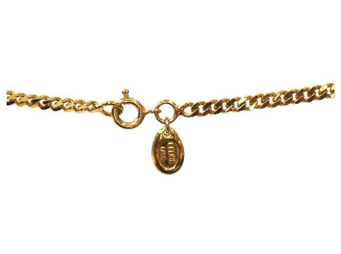 Céline Triomphe Round Cubic Gold Halskette - Ansicht 4