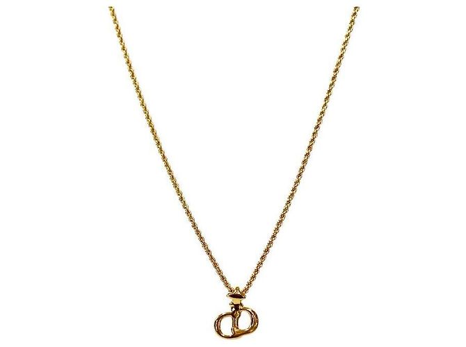 Dior Collar Cubic CD Gold Dorado - vista 2