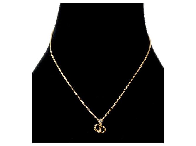Dior Collar Cubic CD Gold Dorado - vista 5