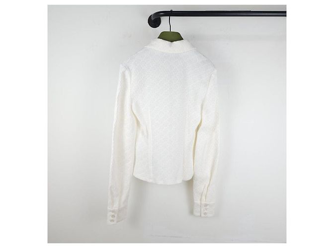 Gucci Chaqueta plisada gg GG - vista 3