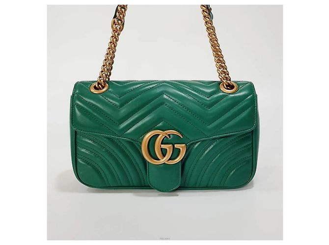 Gucci Borsa a tracolla Marmont Matelassé - vista 2