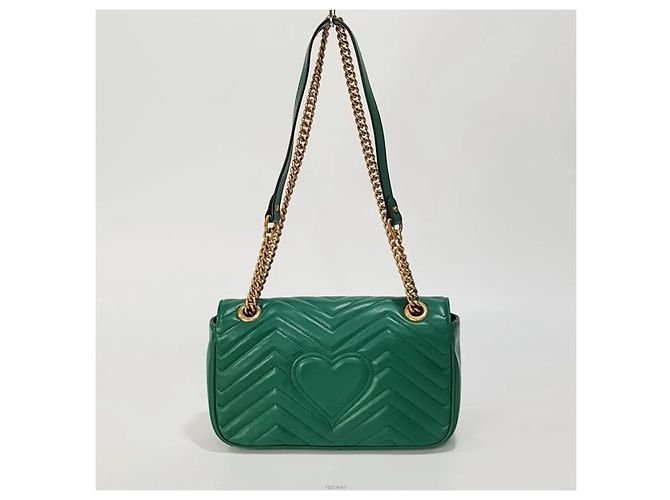 Gucci Borsa a tracolla Marmont Matelassé - vista 3