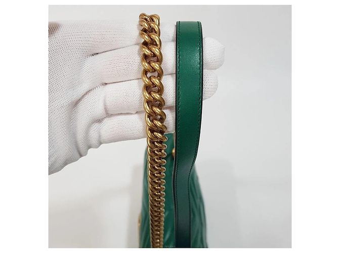 Gucci Borsa a tracolla Marmont Matelassé - vista 5