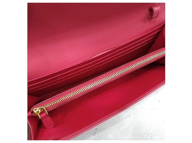 Prada Borsa a tracolla WOC in Saffiano Rosa - vista 9
