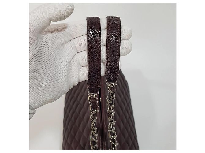 Chanel Borsa a tracolla Mademoiselle Caviar Chain - vista 6