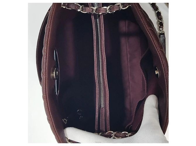 Chanel Borsa a tracolla Mademoiselle Caviar Chain - vista 9
