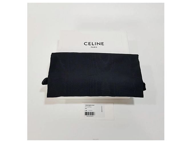 Céline Bolsa de Ombro Triangle Tan - vista 10